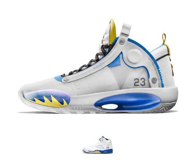  #aj34#黑红，扣碎，北卡蓝！当aj34致敬AJ各种经典配色，太美了吧