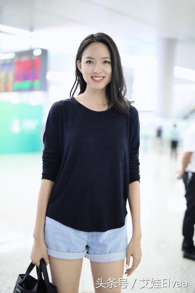 中国“腿精”只服张梓琳，平底路人装也挡不住人美腿长，太拉仇恨