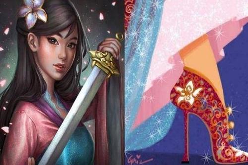 迪士尼公主们的裙子下都有怎样的风光?灰姑娘惊艳,花木兰太老土