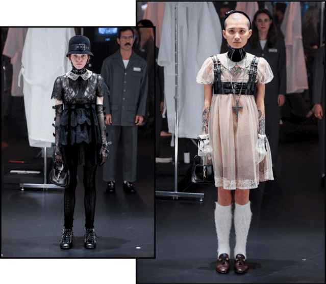  #设计#这季的GUCCI大秀“童装”大秀中，拥有“厌世脸”的她最惊艳
