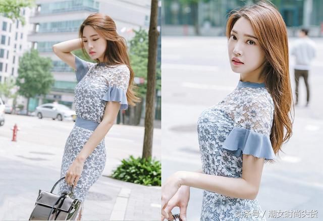 紧身裙不仅能够勾勒出完美的身材，还能够凸显出与众不同的气质