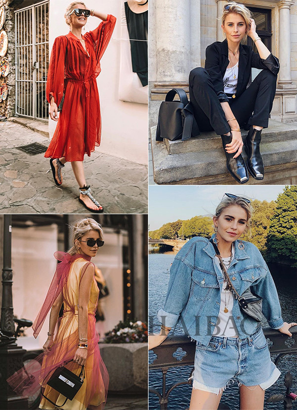 时尚博主Caroline Daur私照合辑