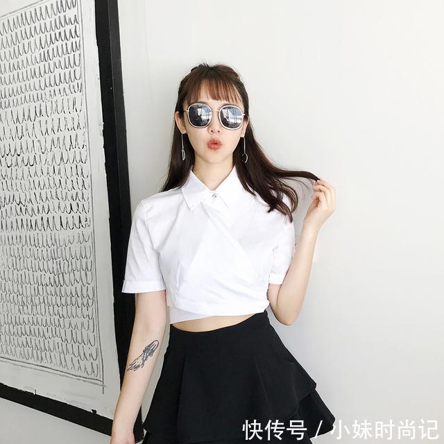  『女人』女人过了30岁，穿修身衬衫，时髦洋气，尽显性感身材