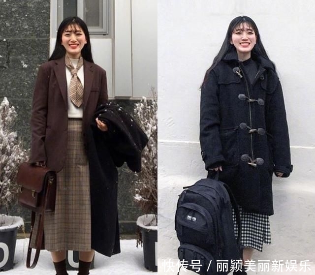 『叠穿的方式』冬天好用的休闲风配搭示范性,学好“叠穿”,显高又时髦