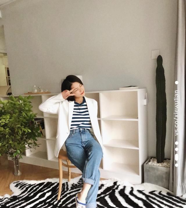  会显得■一衣多穿如何让条纹衬衫穿的不过于休闲