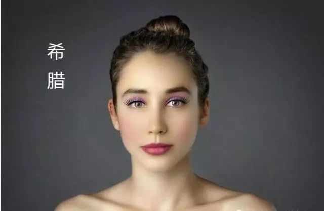 中西方的审美差距有多大?各国对同一个美女照片修图的结果告诉你