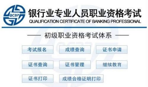 2018银行从业资格证书申请入口:中国银行业协