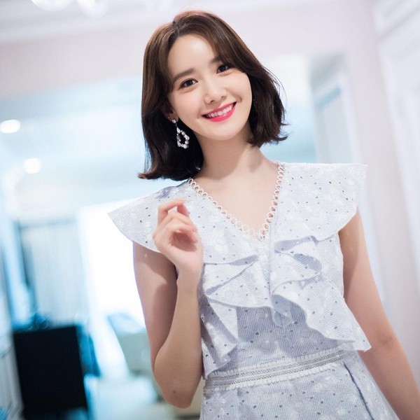 林允儿换了新发色美成小仙女本仙