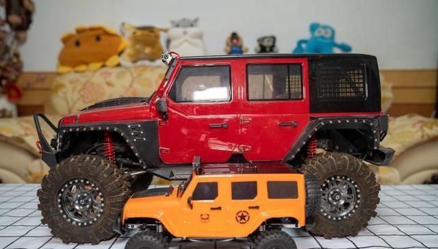  Jeep@Panda Hobby熊猫TETRA x1 1/18Jeep牧马人——麻雀虽小五脏俱全