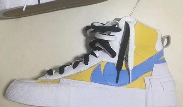  「NIKE」还是熟悉的解构，sacai x NIKE这次还有Blazer Mid