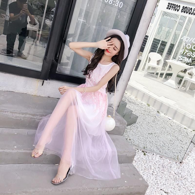 甜美的时尚连衣裙，仙气十足，打造你的优雅气质