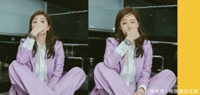 蒋欣又瘦出新高度, 粉色衬衫配白短裤, 看起来80斤不到!