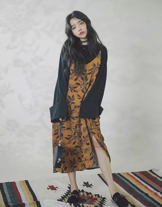 吊带裙真的百搭又好看