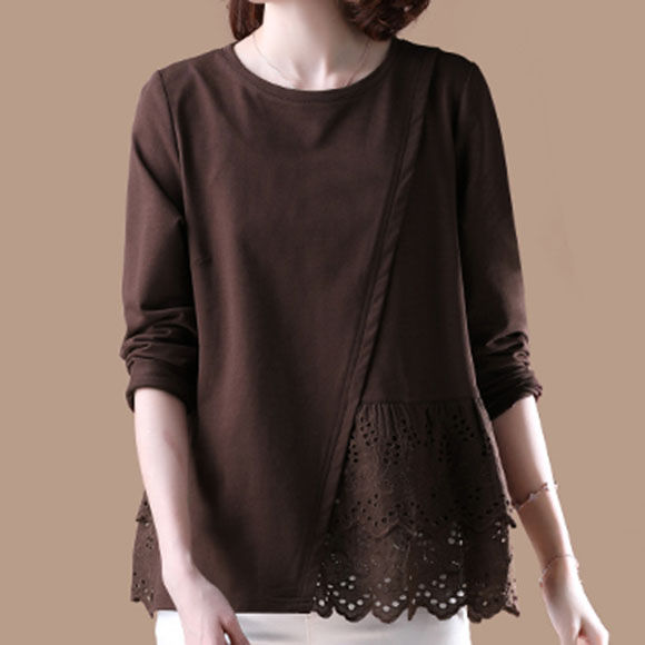 女人就算再没钱，也别错过这娃娃衫，特适合70后女人，遮肚显瘦