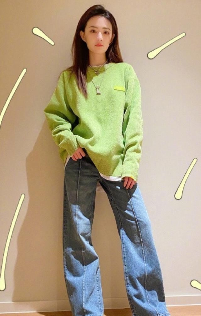 「青春活力」都说脸方的徐璐会很胖，可看到穿短装的她，女生却贼酸