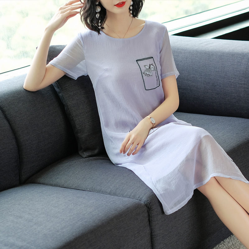 哇塞，太美了!头一次见那么好看的减龄裙，7080穿上似大姑娘