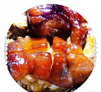 「外婆」外婆的祖传秘方—土豆蒸蹄膀