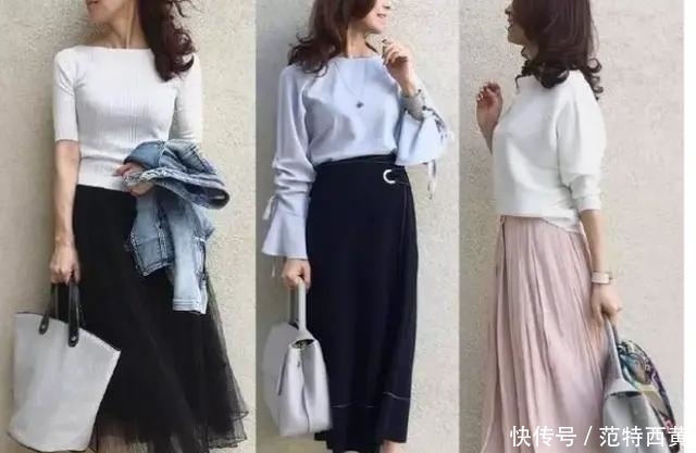 「满分」将基础款穿出优雅知性美,日本时尚博主穿搭示范,气质满分!