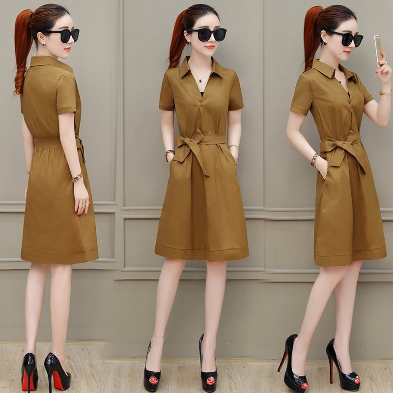 虽然我虎背熊腰，自从夏天换上减龄裙，居然美得老公都认不出我