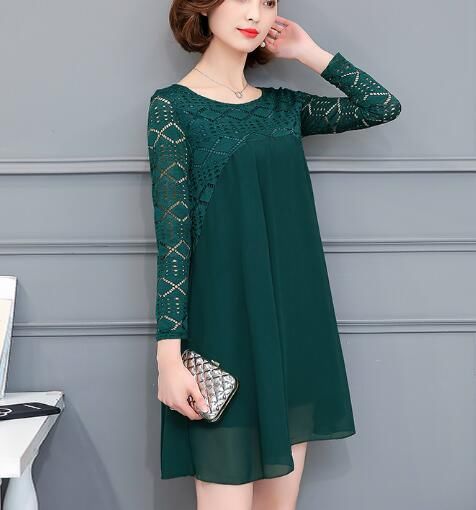 姑娘别再穿运动套装了，当下巨流行的“温婉风”连衣裙，美翻全场