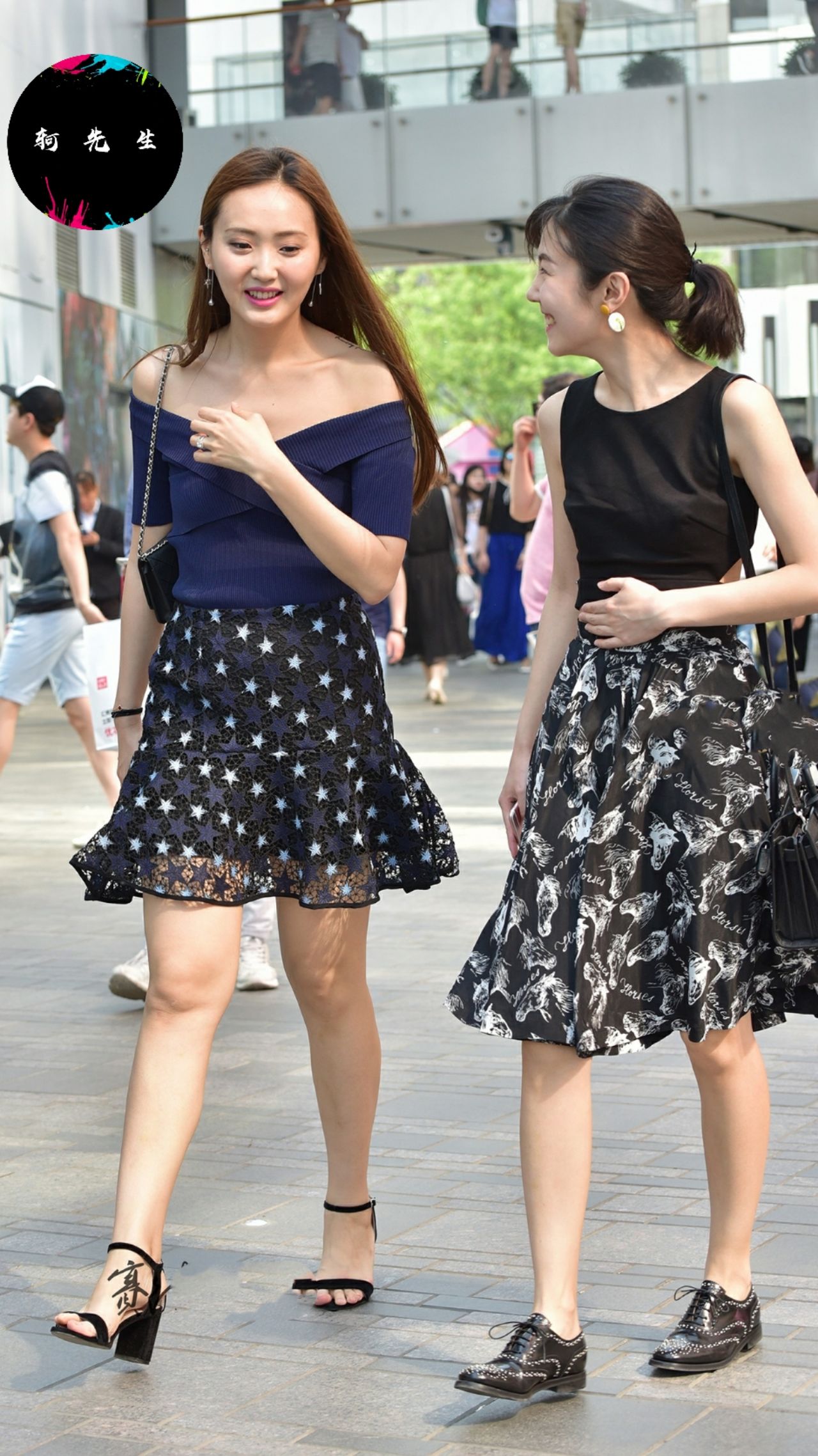 街拍“如果在大街上碰到图三能忍住不回头，那你一定不是男人”