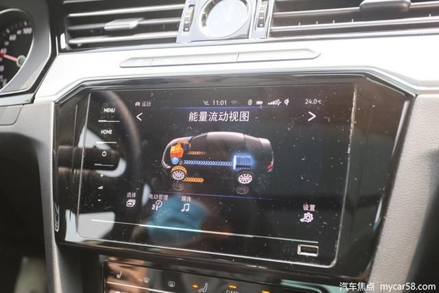#舒适#搭1.4T+电机混动系统,座舱舒适外观大气,试驾全新迈腾GTE