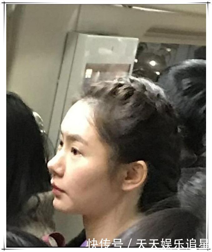 戚薇的素颜, 男人看了都怀疑人生, 真不知李承铉一天天咋熬过来的