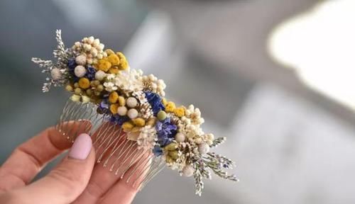 手工@DIY手工制作:用干花做的花艺作品,比鲜花还美!