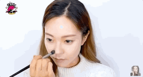 脸大女生这样化超显脸小!倪妮都照做了~