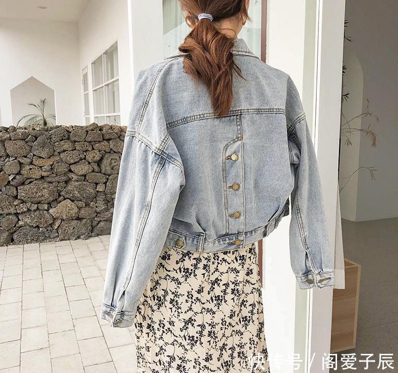  『小仙女』温柔的你穿上牛仔外套,也可以是个雅痞