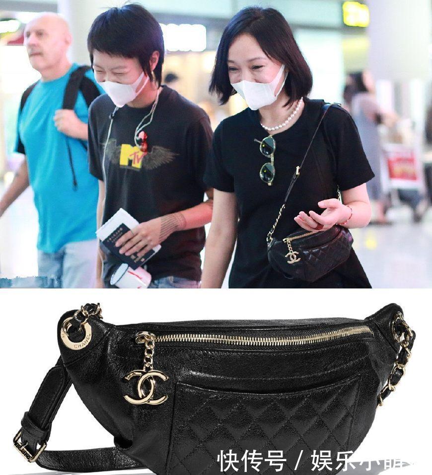 周迅背2万的包难得高调一回，却被窦靖童茶缸抢镜了，这下尴尬了