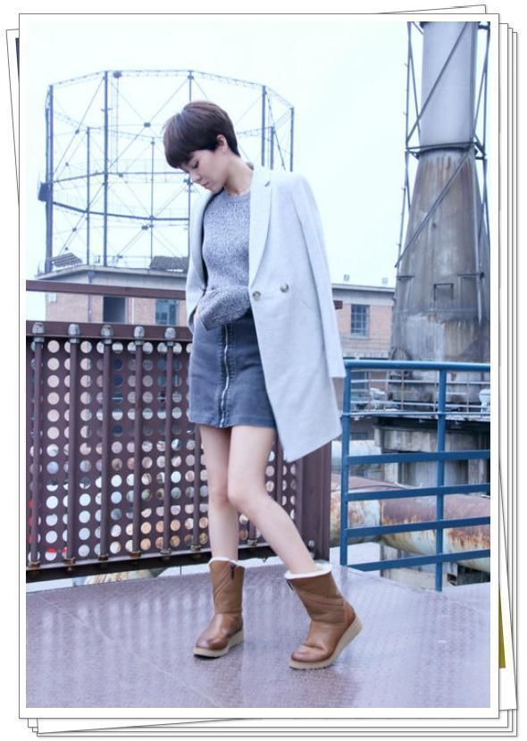 郁可唯放飞自我!穿阔腿裤配人字拖，网友:这腿真不像168的身高