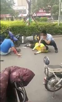 谣言庆阳人朋友圈疯传的庆阳外卖哥撞车被耳机线割喉视频