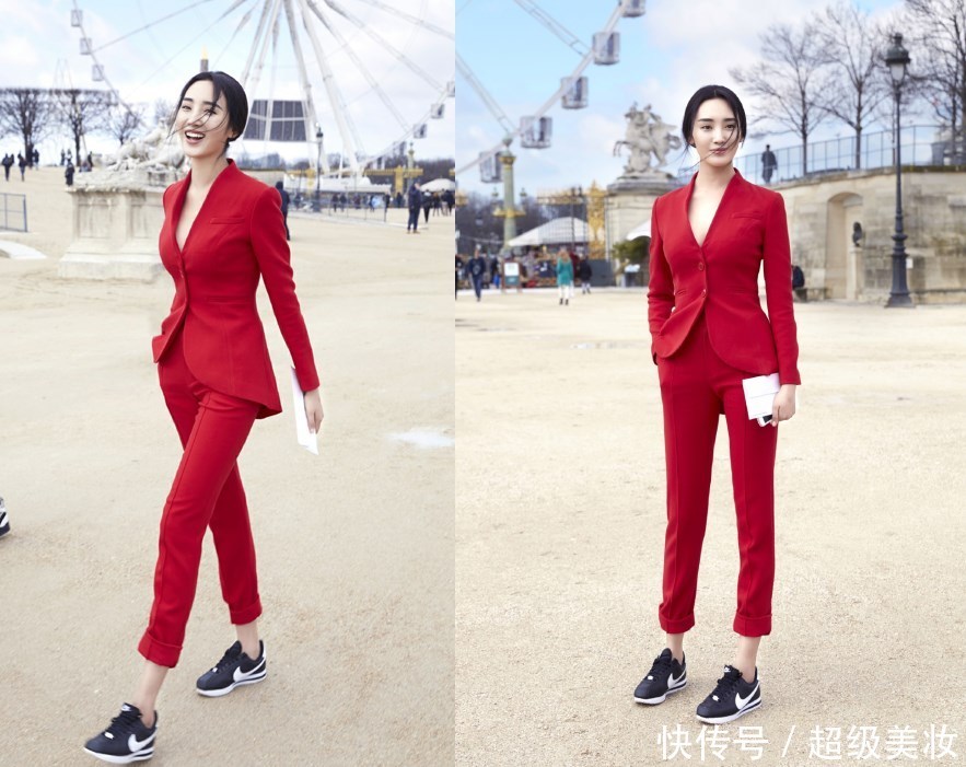 王紫璇这腿也太细了！这么窄的短裤也穿不满，网友：太让人羡慕了