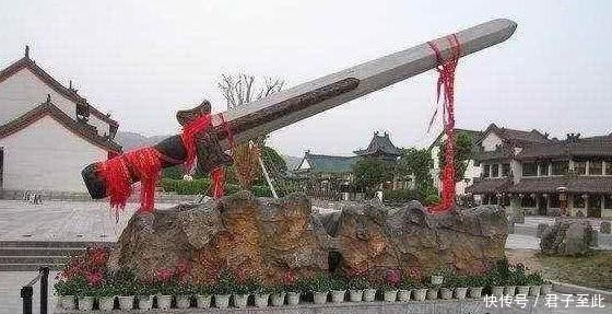  我国@真实存在的4大镇山神剑，我国独占3把，迄今为止无人拔出！