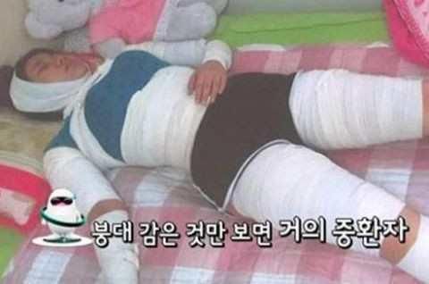 韩国女子为减肥把自己捆成木乃伊，松开绑带后丑小鸭变天鹅