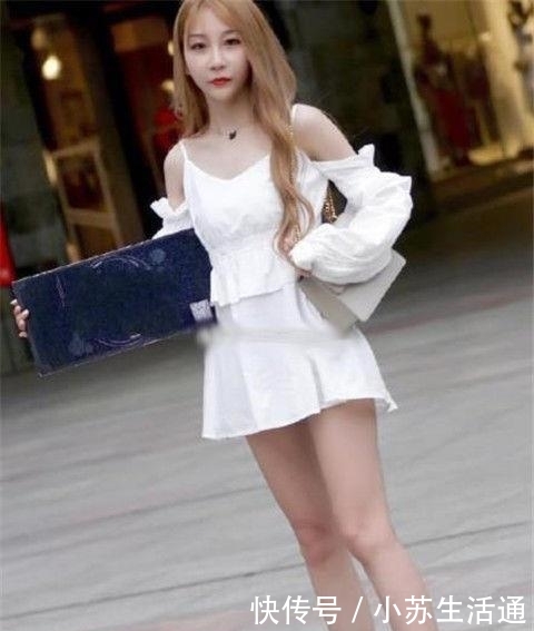  [美女]优雅时尚的街拍：年轻自信的美女，掩盖不住时尚的美丽