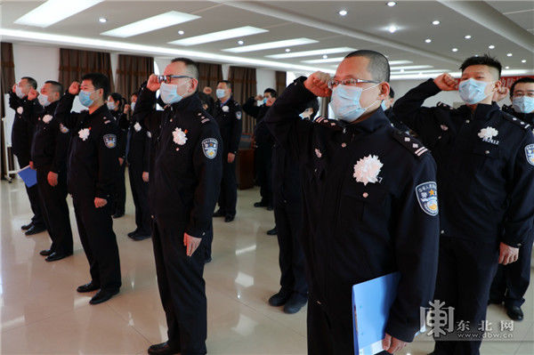  检查站■哈尔滨出入境边防检查站开展清明祭奠活动