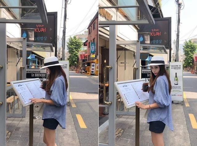 街拍 传说中“黄金比例”美女