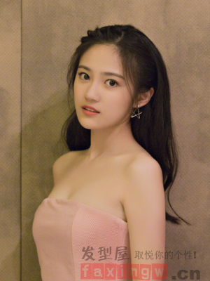 甜美风女生慵懒发型 不是公主就是仙子