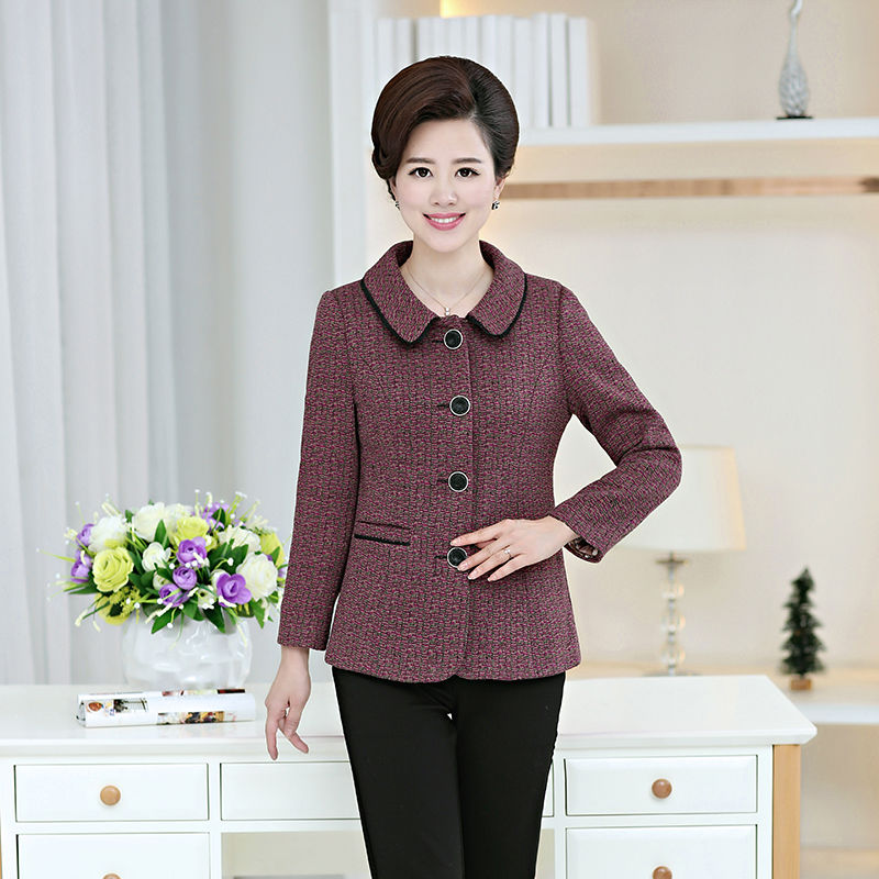 看完这些时髦的上衣，风衣妈妈都不想穿了，太洋气又减龄