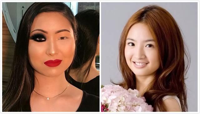  女生@脸大却很漂亮的女生，几乎都有这个头脸特征，并非一定要遮才显瘦