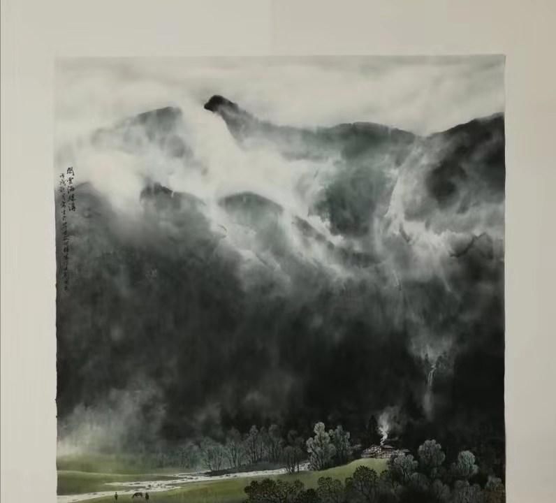  「建国」建国70周年重点推荐艺术家刘国志国画作品欣赏