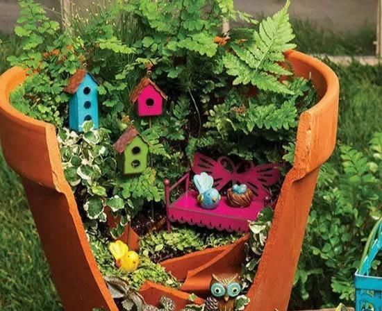  【破碗】一个破碗，长出一座小花园，看到它整个世界都亮了