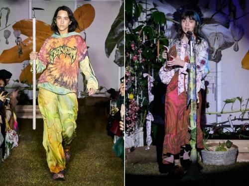  「丛林印花」忘了如何走直线的时尚界，开始在T台上起舞