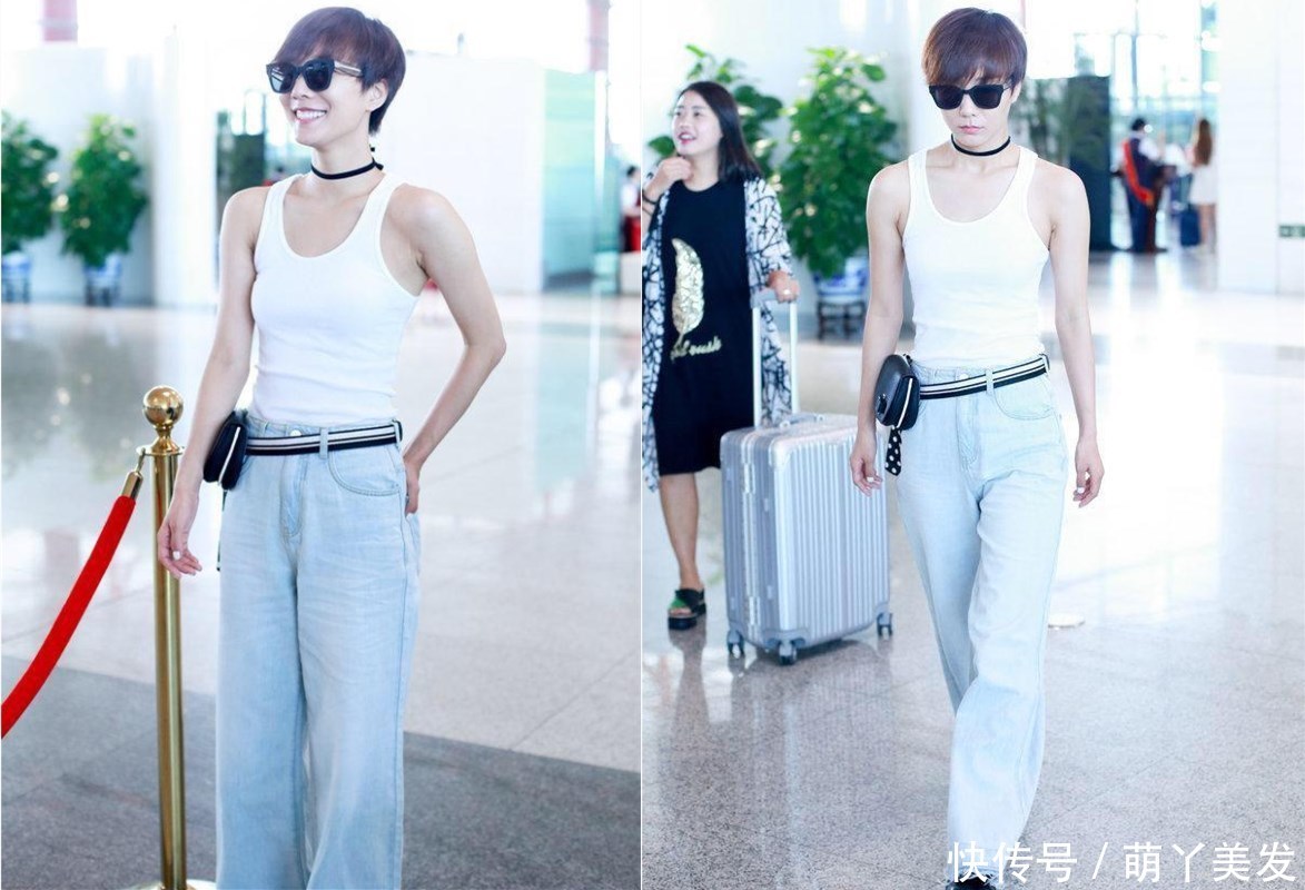 王珞丹只是烫了个发型，一下子就回归颜值巅峰，网友：就这样挺好