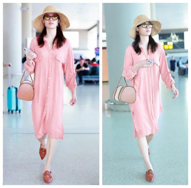 草帽能有多时尚?李沁、热巴旅游都带它，唐艺昕这个笑容我给满分