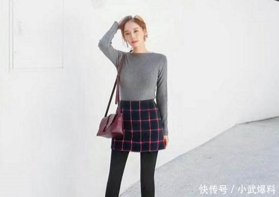 时髦打底裤袜，显瘦又显高