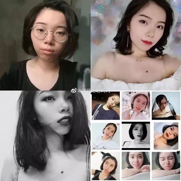 『女生』女生化妆后的迷之自信?简直不敢相信自己的眼睛,这就是整容吧!