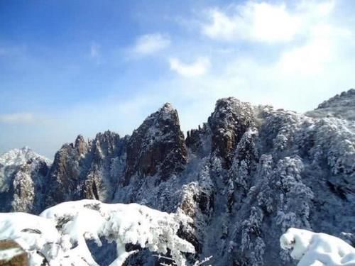 大雪过后的黄山，美景迭出